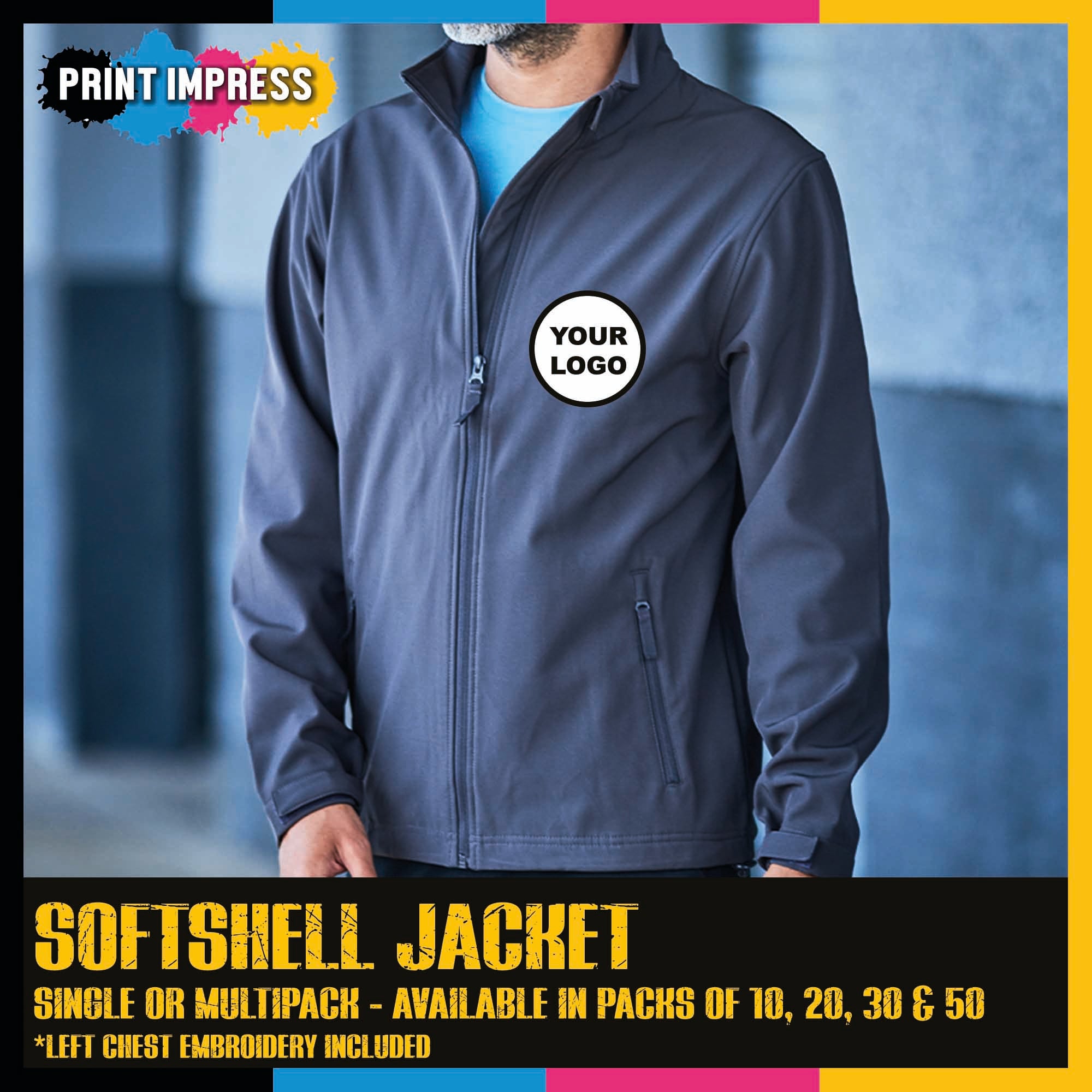 Softshell logo on sale