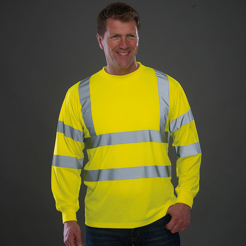 10 Hi-Vis Long Sleeve T-Shirts