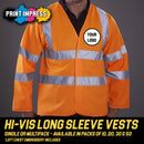 Hi-Vis Long Sleeve Vest