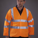 10 Hi-Vis Long Sleeve Vests