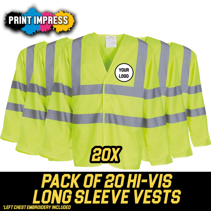 Hi-Vis Long Sleeve Vest