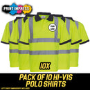10 Hi-Vis Polo Shirts