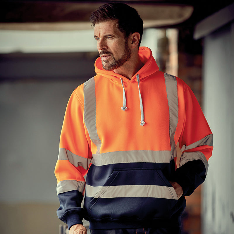 10 Hi-Vis Pullover Hoodies