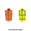 10 Hi-Vis Softshell Gilets