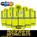 Hi-Vis Softshell Gilet