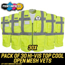 Hi-Vis Top Cool Open Mesh Vest