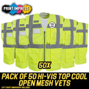 Hi-Vis Top Cool Open Mesh Vest
