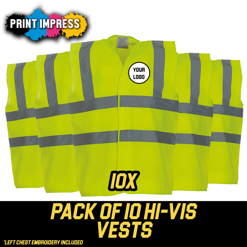 10 Hi-Vis Vests