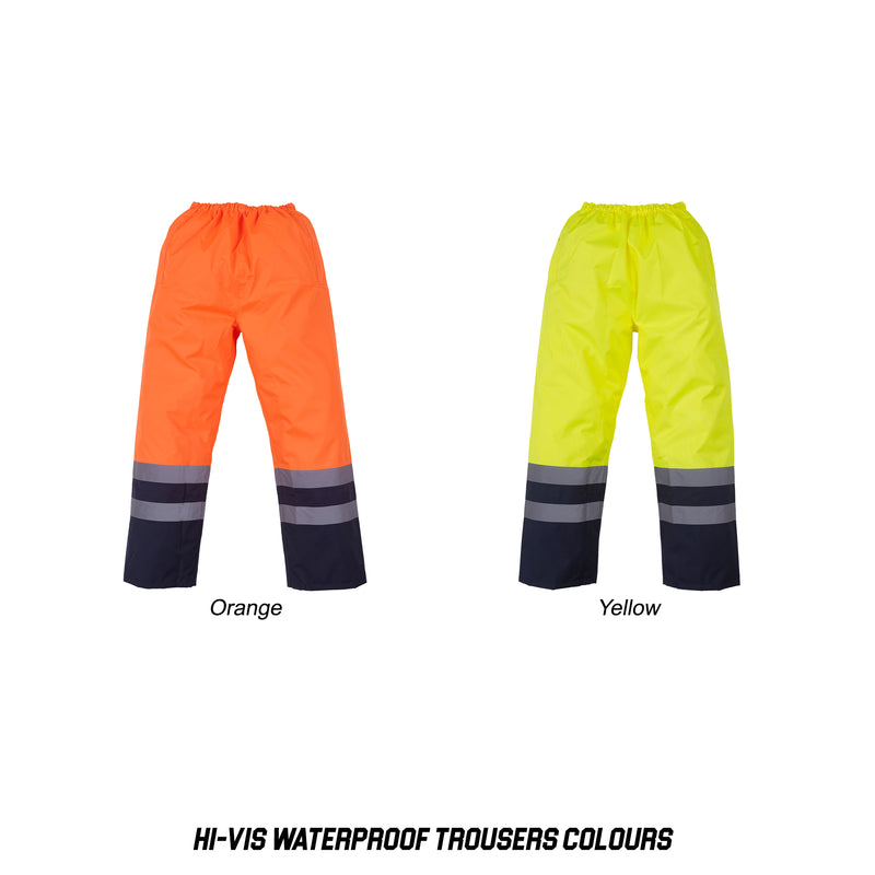 10 Hi-Vis Waterproof Trousers