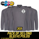 Long Sleeve Polo Shirt