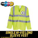Hi-Vis Long Sleeve Vest