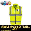 Hi-Vis Softshell Gilet